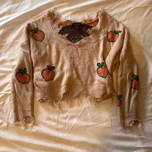 Peach Sweater